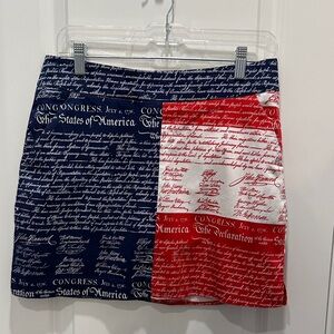 Loudmouth Script Mini Skort- Red, White, and Blue
Memorial Day, 4th, Labor Day